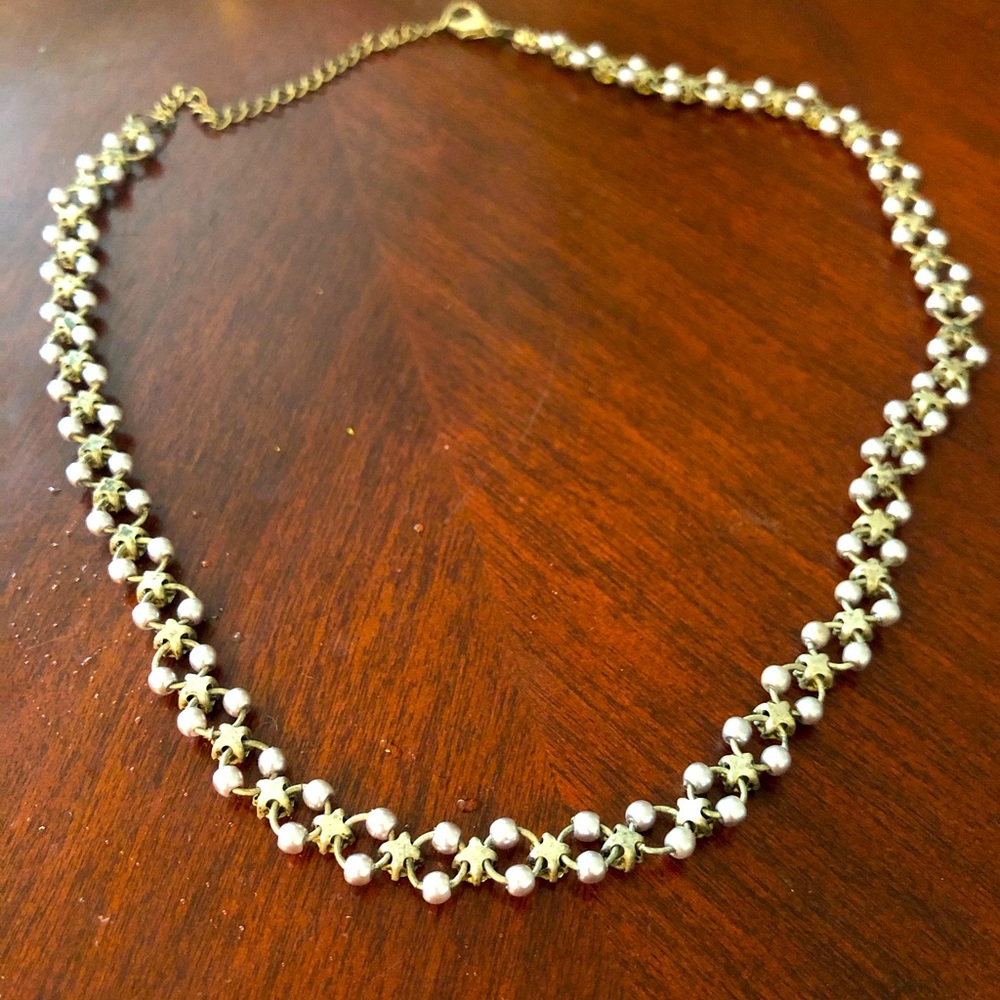 Silver Choker necklace
